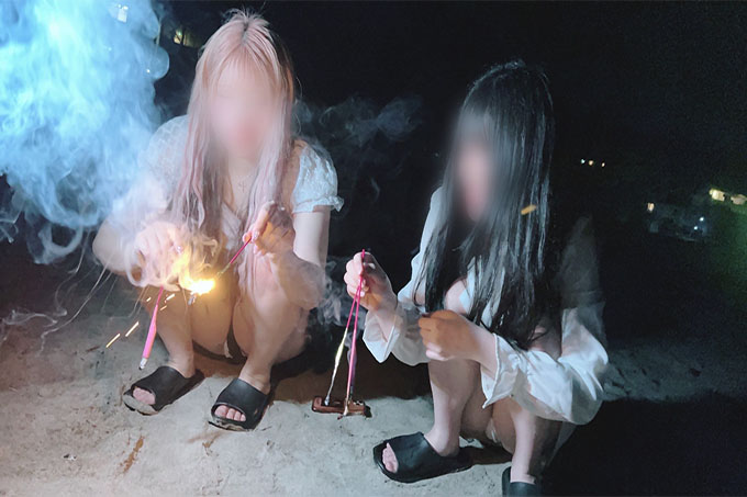 [FC2] 狂欢，夏日海滩的回忆，烟花，烧烤，夜游，奥坎狂欢中出任何东西