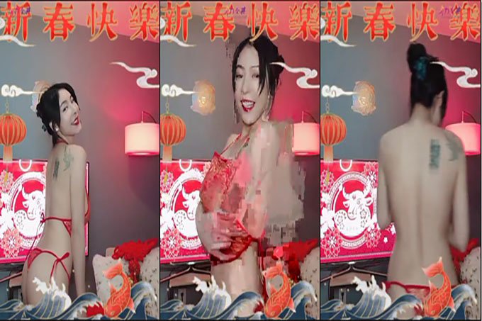 红肚兜给大家拜年咯