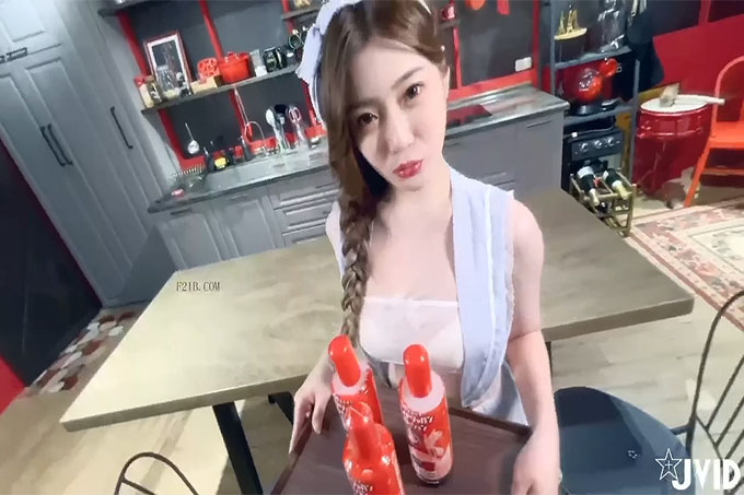 顶级绝美JVID新晋SSS逆天极品女神▌璃奈酱 ▌全裸女仆润滑套餐 上帝视角超粉神鲍 淫靡拉丝润滑想入非非
