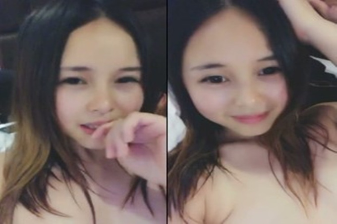 [中文主播外流] 长得像女星莫X蔚的绿播大美女云朵被家境不错的粉丝帅哥重金约炮到酒店开房啪啪