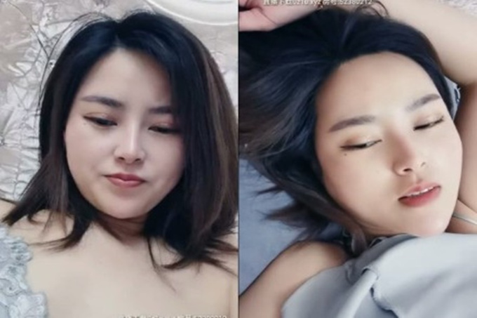白皙妹妹准备发车了!!抹好油一起来玩排档杆!!