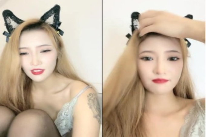 中文主播外流]性爱女王在床上自己开趴~邀请干爹在线观赏自慰大秀~
